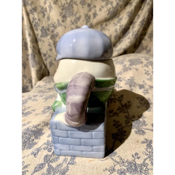 VTG Feitx Humpty Dumpty Ceramic Decorative Teapot - Picture 2 of 10